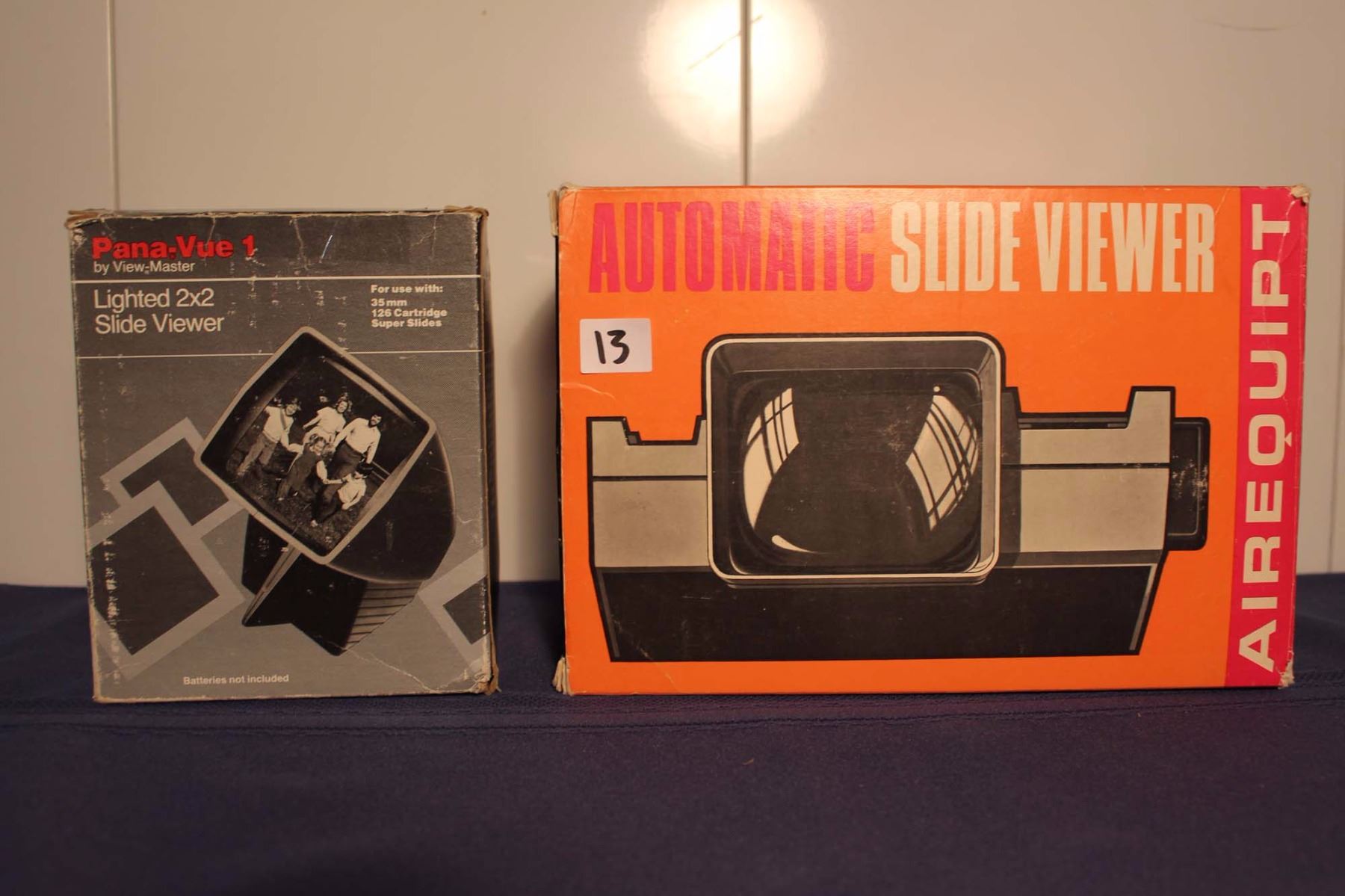Pair Of Slide Viewers (Automatic Slide Viewer, PanaVue 1 Lighted 2x2