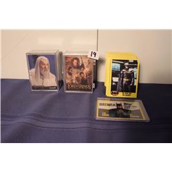 Collector's Cards: Topps Batman Series 2, Lord of The Rings; The Journey Ends & Gandalf