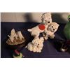 Image 2 : Lot of Animal Figurines & 1950s Antique Pitcher