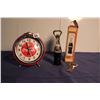 Image 1 : Coco-Cola Memorabilia (Bottle Openers (2) &  Alarm Clock)