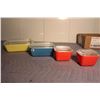 Image 1 : Refridigator Set of Pyrex (4) W/ Lids