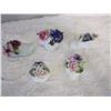 Image 1 : Porcelain Mini Florals (5) England, No Chips