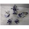 Image 1 : Delft China Holland, 5 Pieces