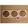 Image 1 : US Silver Dollar Coins (1921-23)(3)