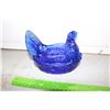Image 2 : Cobalt Blue 7" Hen On Nest