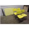 Image 1 : Retro Metal Dinner Table With 4 Chairs
