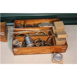 Lot of Hardware W/Wooden Boxes (2)
