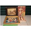 Image 1 : Lot of Assorted Art Pieces (4)