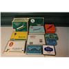 Image 1 : Lot of Assorted Vintage Tins, Cigarette Flats, Etc (14)
