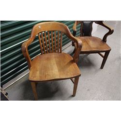Two Wooden Chairs