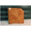 Image 1 : Leather Bound Post Card Album (First Nations Chief Motif)