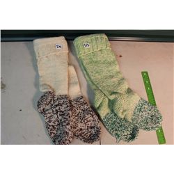 German Hand Knit Cross Country Ski Socks (2 Pairs)
