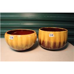 Blue Mountain Pottery Bowls Pr. (Marked BMP)