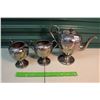 Image 1 : Sheffield Silver Plate Tea Set (3 Pieces)