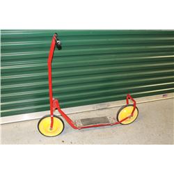 Antique Scooter W/Hard Rubber Wheels