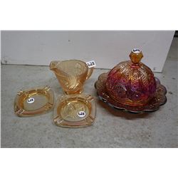 Assortment of Carnival Glass