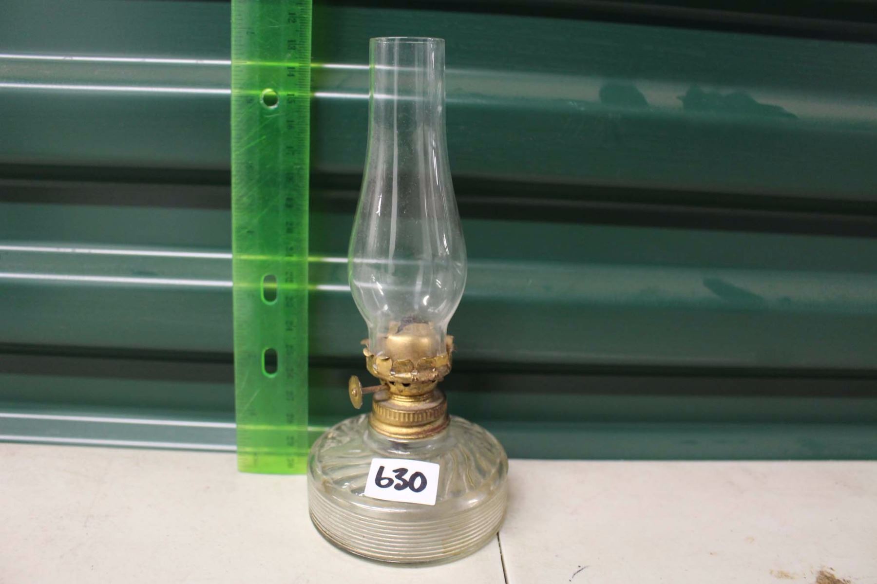 Antique Miniature Coal Oil Lamp Bodnarus Auctioneering