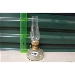 Antique Miniature Coal Oil Lamp