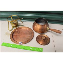 Copper & Brass Fondue
