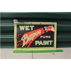 Bapco "Wet Paint" Cardboard Sign (11"x17")