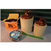 Image 1 : Air Compressor, Dryer Cord Kit & Two Crocks