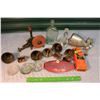 Image 1 : Bells, Glassware, Grinder, Dunlop Patching Kit, Etc