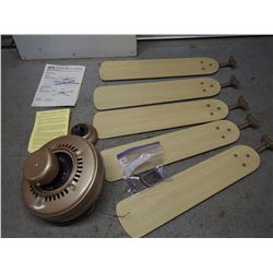 Electric Ceiling Fan w/ Two Belt Buckles (Working Order, Barely Used)