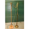 Image 1 : Two Standing Lamps (5Ft Tall) w/Power Surger