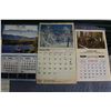 Image 6 : Lot of Assorted Calendars (5)(Dated 1955, 1960, 1964, 1979,&1990)