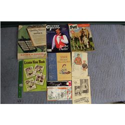 Lot of Clothing Related Magazines & Material