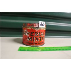 Hudson's Bay Co Imperial Mixture Tobacco Tin (No Lid)