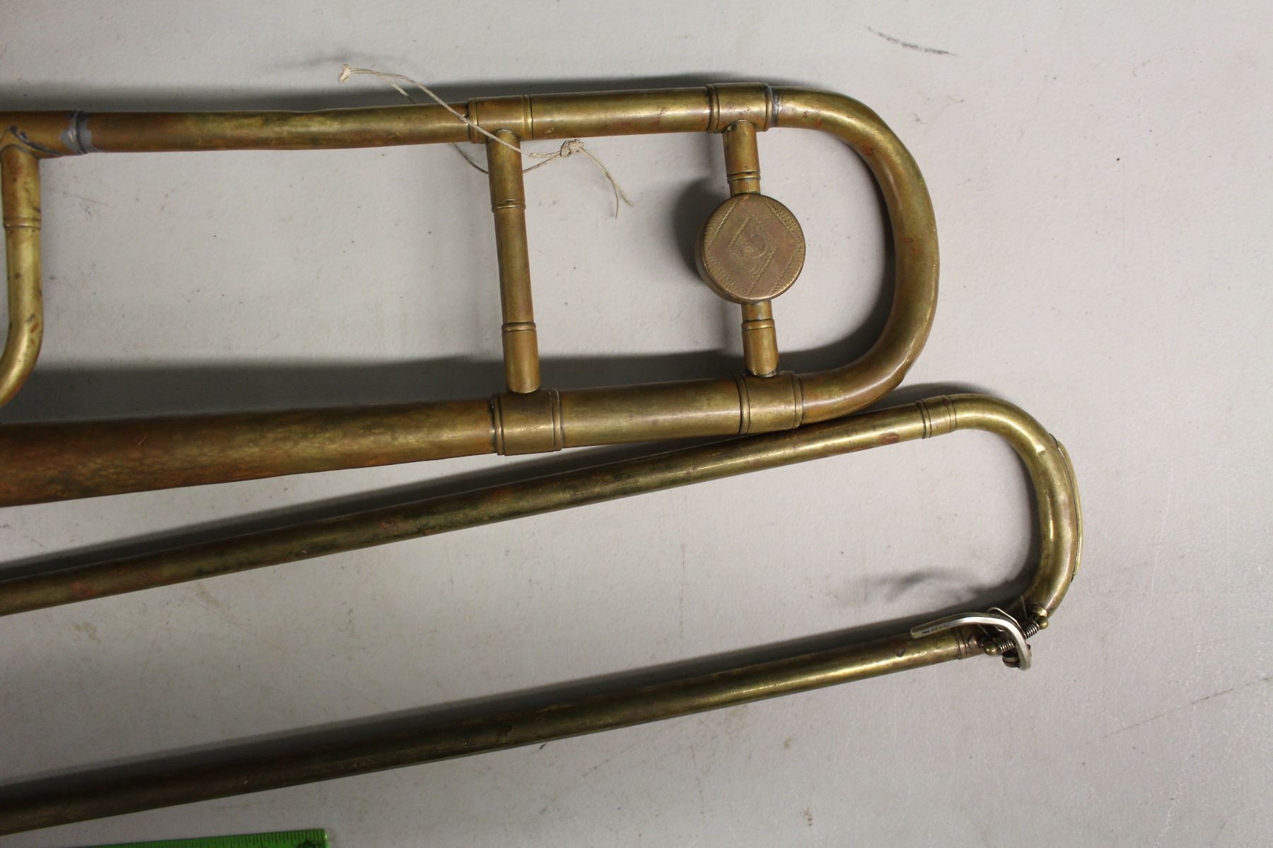 Antique Brass Trombone (Grange, Brae & Sons, Toronto) w/Case Bodnarus