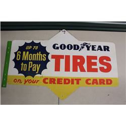Good Year Tire Original Sign (28”x18”)