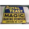 Image 1 : Magic Baking Powder & Royal Yeast Paper Signs (3ftx16”)