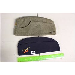 German Side Cap & French Original (Air Force)