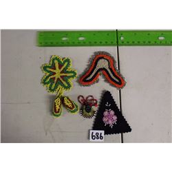 Assorted Aboriginal Bead Work (4 Pieces)