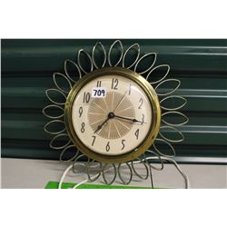 Sunburst Clock (Electric)(Westclox)