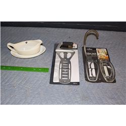 Evo Wall Storage Hook, Bike Rack W/ Tire Tray & Gravy Boat