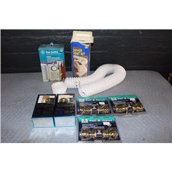 Door Lock Hardware, Dryer Vent Kit & Time Switch