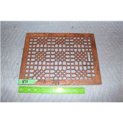Cast Iron Register Grate