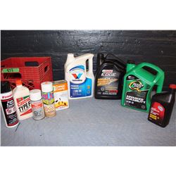 Lot of Assorted Oils, Bug Shields, Etc