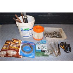 Lot of Copper Misc, Wrenches, Other Misc