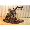 Image 1 : Decorative Statue Art Piece (18”x12”)