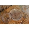 Image 3 : Lot of Crystal Glass Dishes (7)(Cups, Bowls & A Plate)