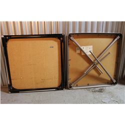 Lot of Card Tables (2)