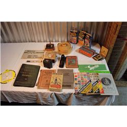 Lot Of Misc. (Case Tractor Manual, De Laval Steam Turbine Manual, Honda Civic Owners Manual, Planer,