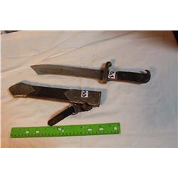 Dagger With Sheath (Swastika on Sheath, "Urbeit Adolf" On Blade)