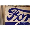 Image 5 : Porcelain Ford Agence Service Sign, DS, 1947 Dated, Reproduction