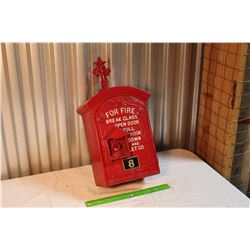 Northern Electric Fire Alarm Box, Cast Iron