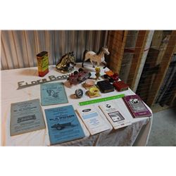 Lot Of Misc. (Farm Manuals, Ford Manuals, Horse Related, Etc.)